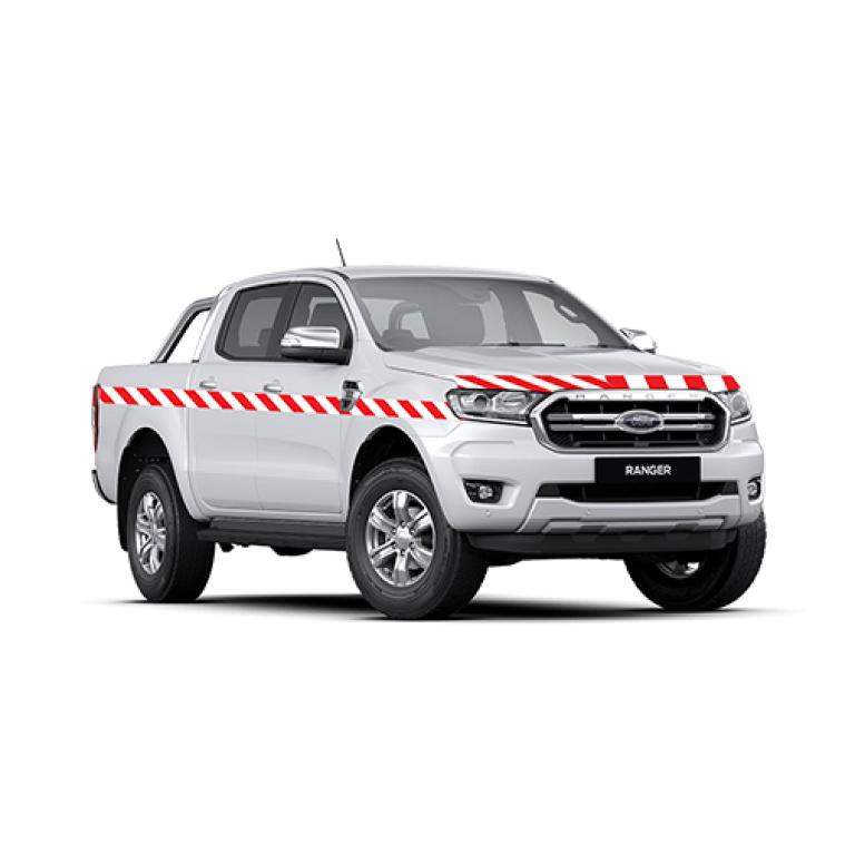 Ford Ranger mine equipped ROPS